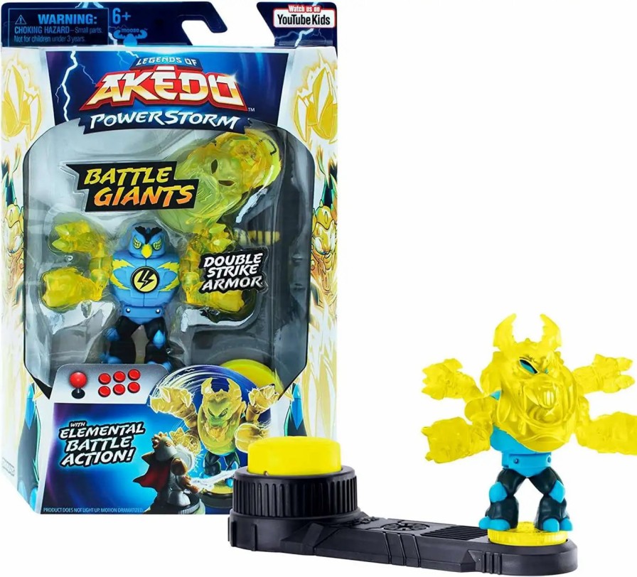 All Brands Moose Toys | Legends Of Akedo Powerstorm Battle Giants Thoraxis Mini Battling Action Figure