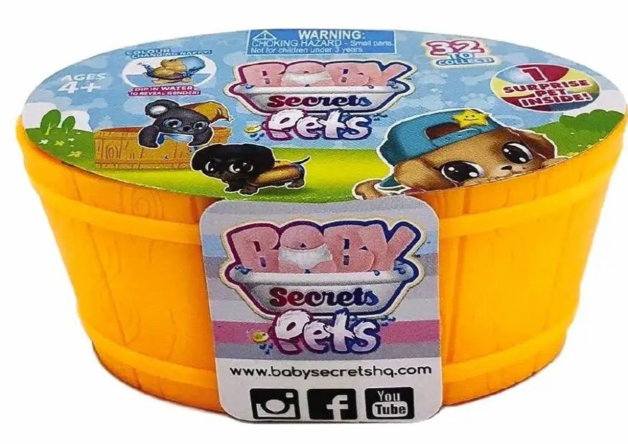 All Brands Baby Secrets | Baby Secrets Pets Mystery Pack [1 Random Figure]