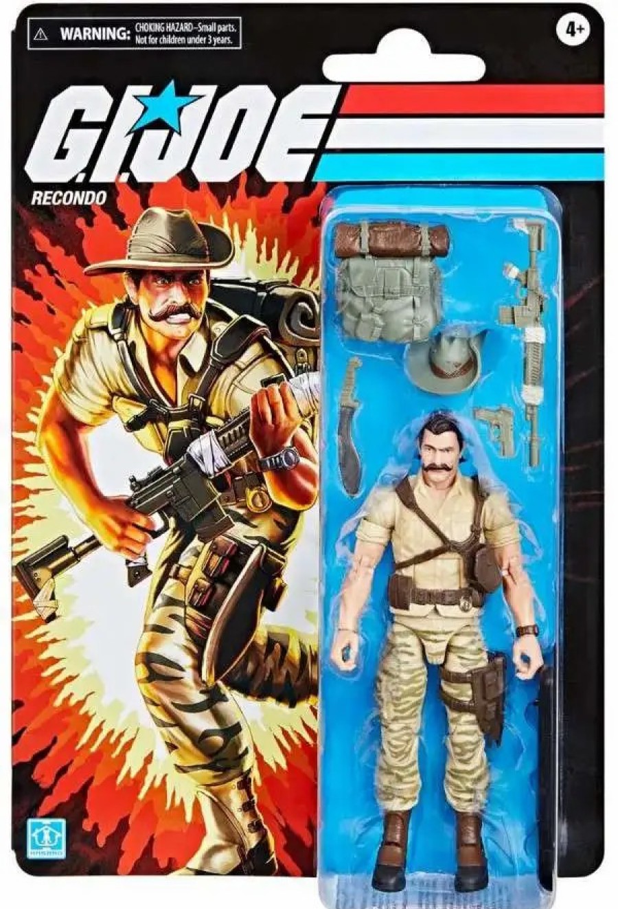 All Brands Hasbro | G.I. Joe Classified Series Recondo Action Figure [Retro Collection] (Pre-Order Ships April)