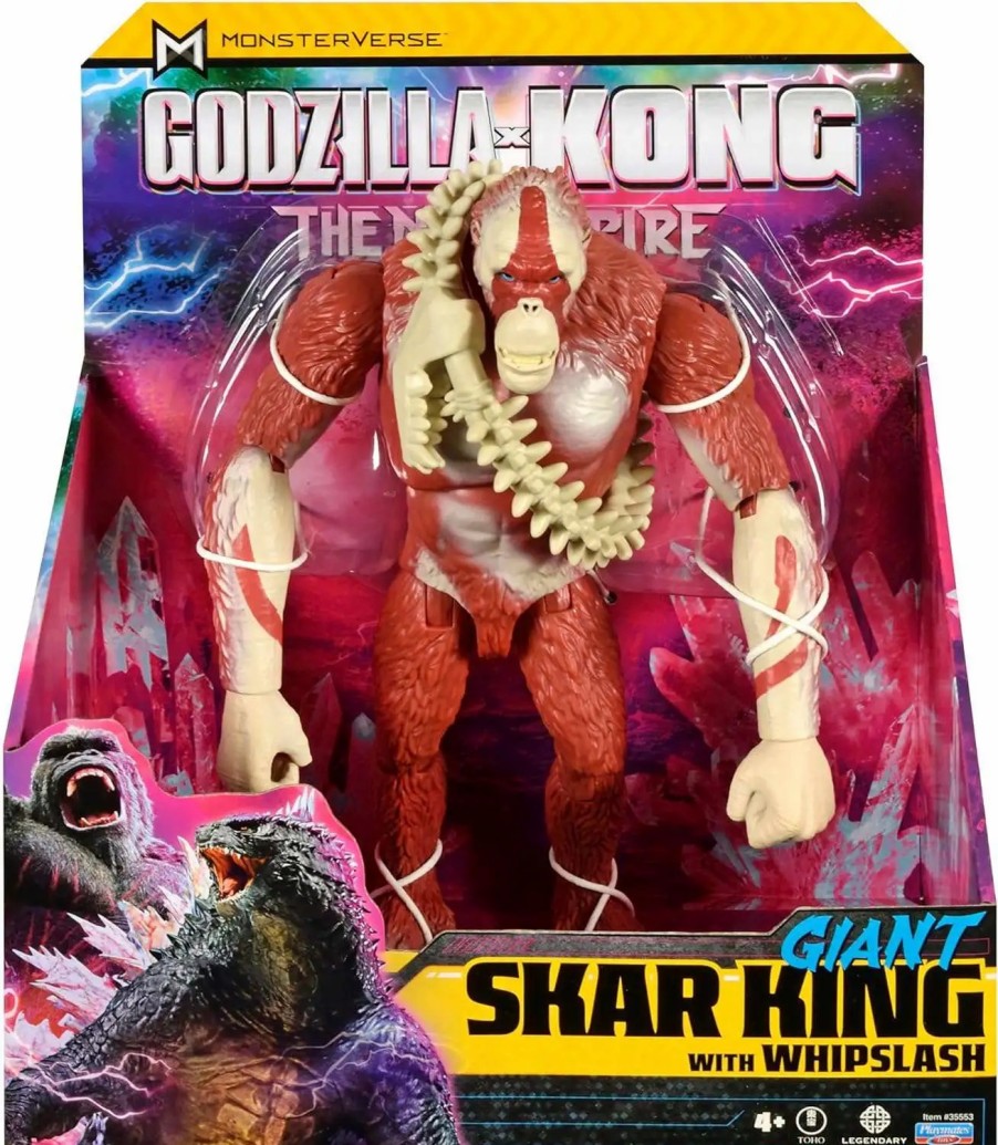 All Brands Playmates | Godzilla X Kong The New Empire Monsterverse Giant Skar King Action Figure [With Whiplash]