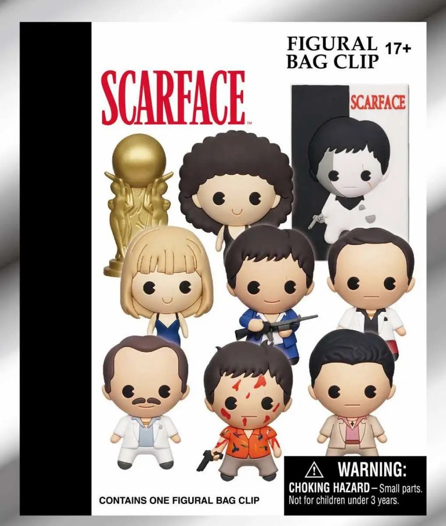 All Brands Monogram | 3D Figural Keyring Scarface Mystery Pack [1 Random Figure]