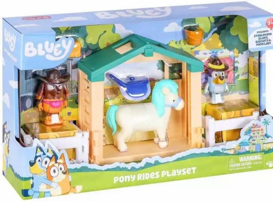 All Brands Moose Toys | Bluey Pony Rides Exclusive Playset