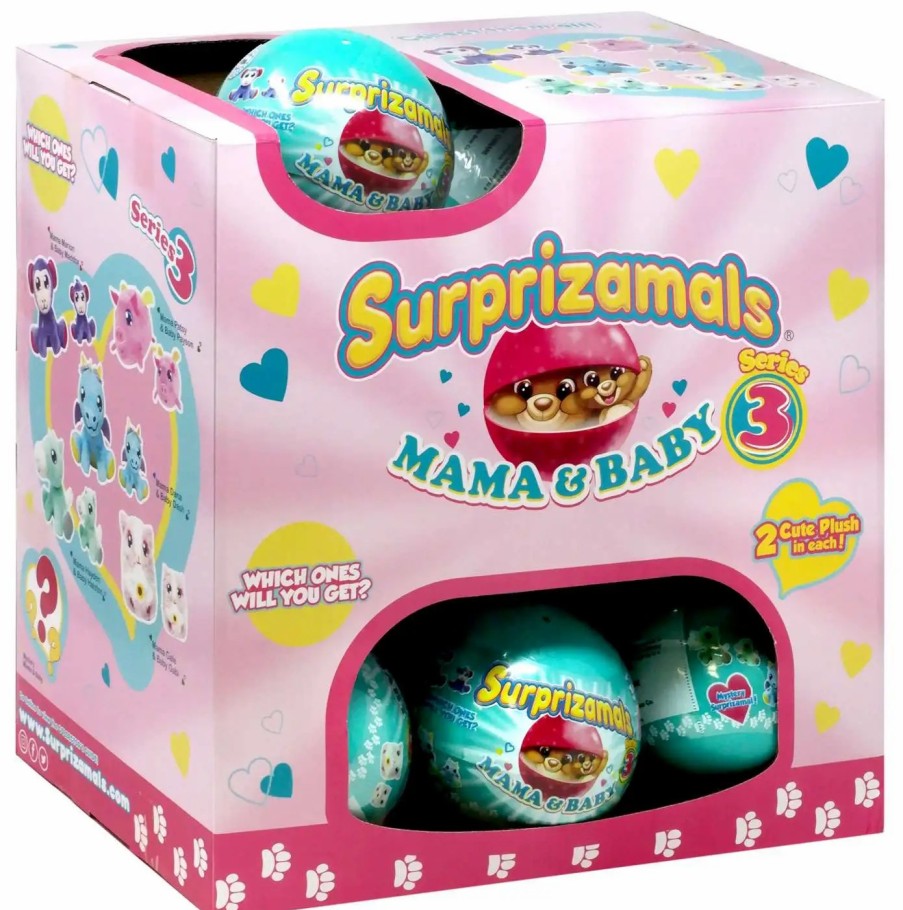 All Brands Beverly Hills Teddy Bear Company | Surprizamals Mama & Baby Series 3 Mystery Box [16 Packs]