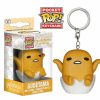 All Brands Funko | Funko Sanrio Pocket Pop! Gudetama Keychain