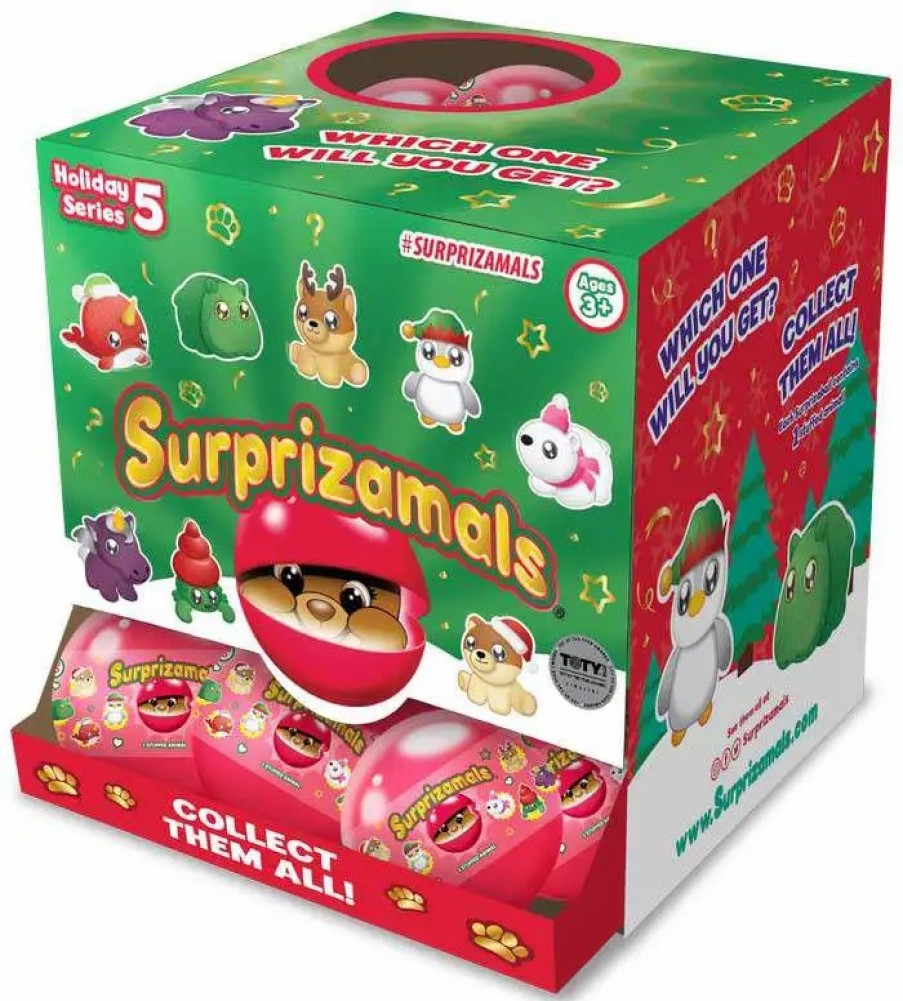 All Brands Beverly Hills Teddy Bear Company | Surprizamals Holiday Series 5 Mystery Box [24 Packs]