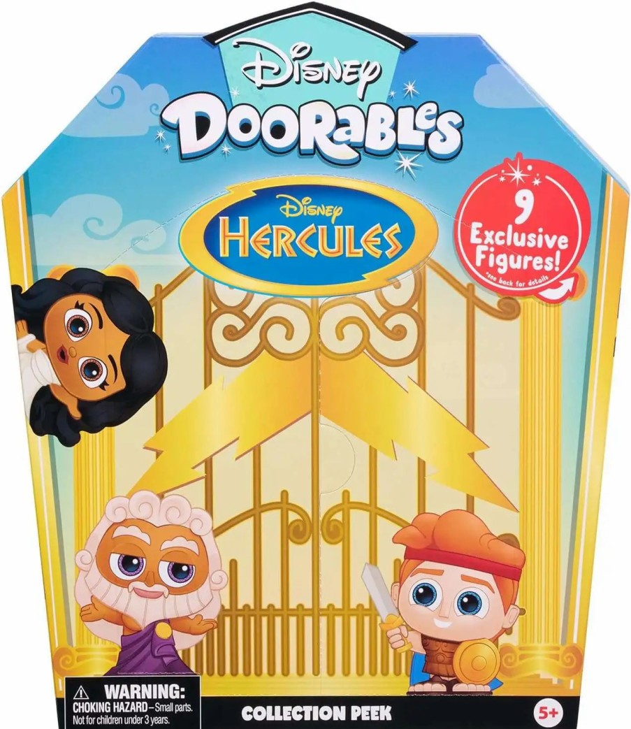 All Brands Moose Toys | Disney Doorables Collection Peek Hercules Exclusive Mystery Figure 9-Pack