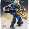 All Brands Mega Construx | Halo 2016 Flame Marine Hellbringer Exclusive Mini Figure