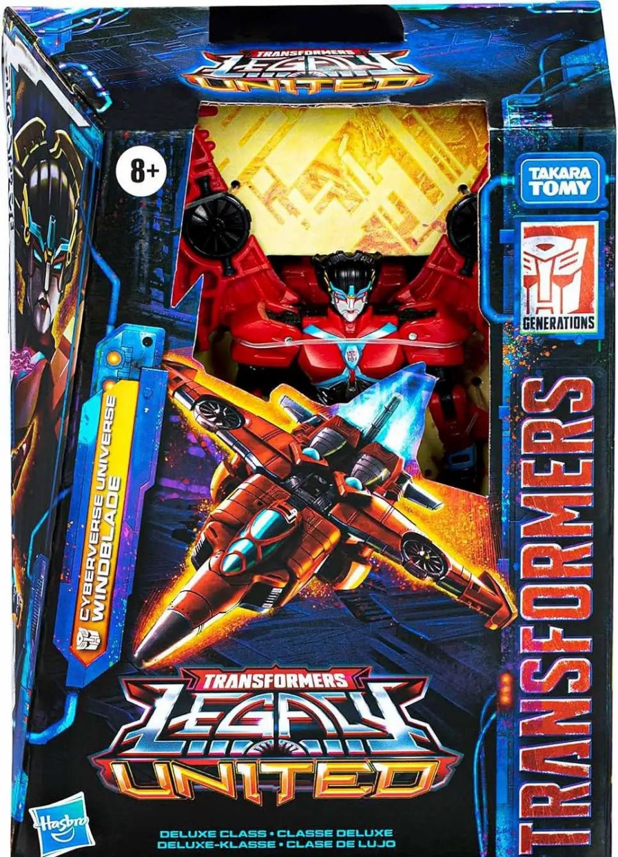 All Brands Hasbro | Transformers Generations Legacy United Cyberverse Universe Windblade Deluxe Action Figure