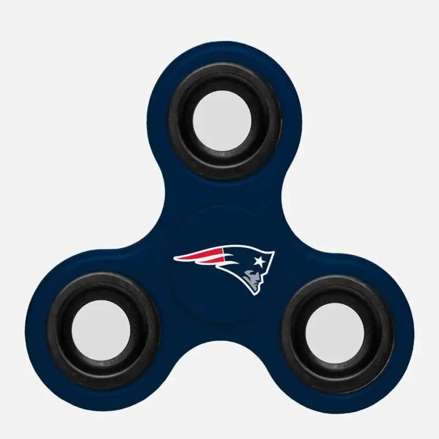 All Brands Forever Collectibles | Hand Spinner Nfl Three Way Team Spinners New England Patriots Spinner