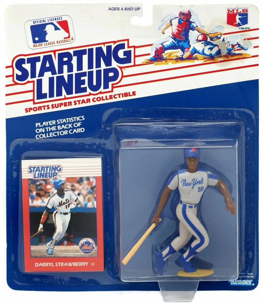 All Brands Kenner | Mlb Starting Lineup Darryl Strawberry Action Figure