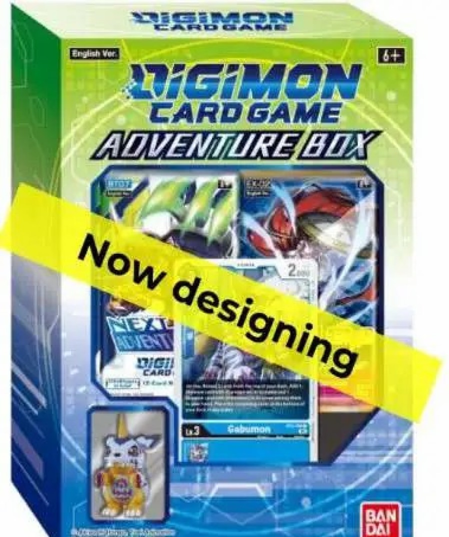 All Brands Bandai | Trading Card Game Digimon Adventure Box Ab-03 [4 Bt16 Booster Packs, 2 Promo Cards & 1 Random Figure!] (Pre-Order Ships May)