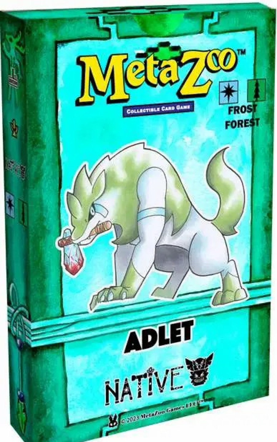 All Brands MetaZoo | Metazoo Trading Card Game Cryptid Nation Native Adlet Theme Deck [1St Edition]