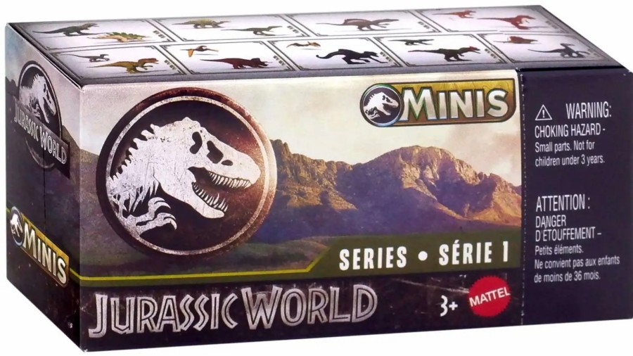 All Brands Mattel | Jurassic World Minis 2023 Series 1 Mystery Pack [2 Random Figures]