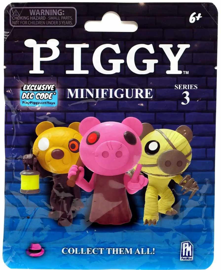 All Brands Phat Mojo | Series 3 Piggy 3-Inch Mini Figure Mystery Pack [1 Random Figure & Dlc Code!]