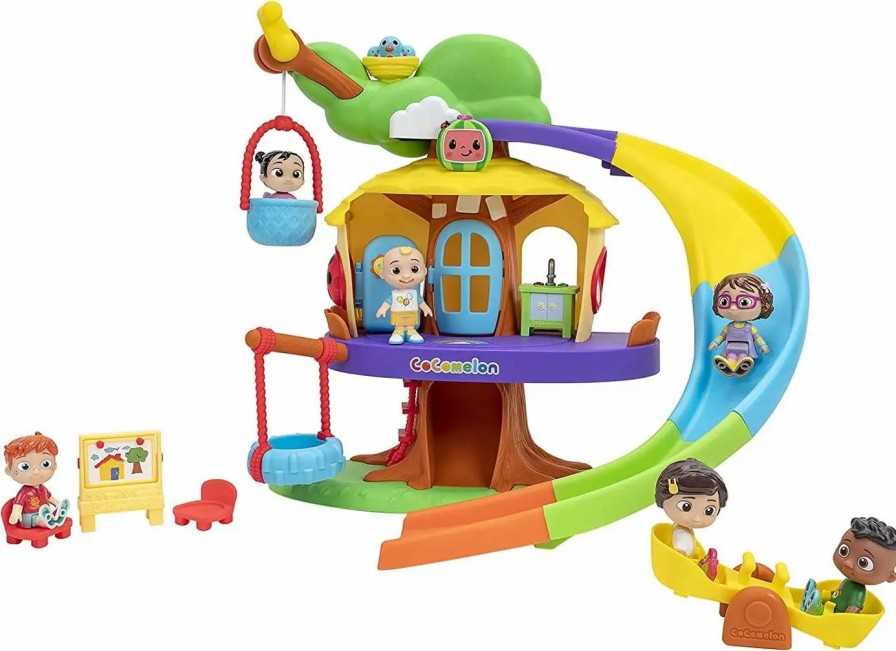 All Brands Jazwares | Cocomelon Deluxe Clubhouse Exclusive Playset