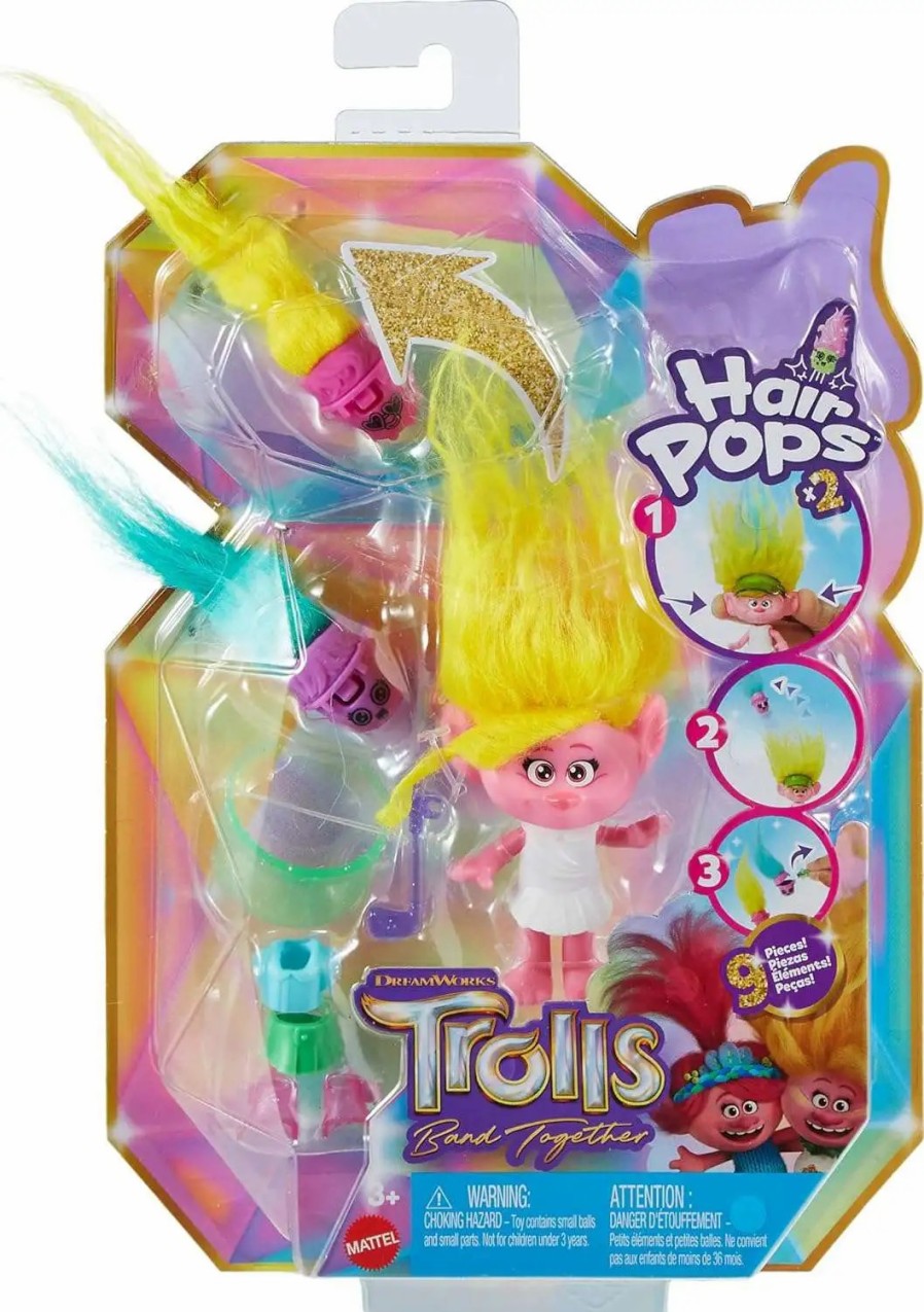 All Brands Mattel | Trolls Band Together Hair Pops Viva Mini Doll