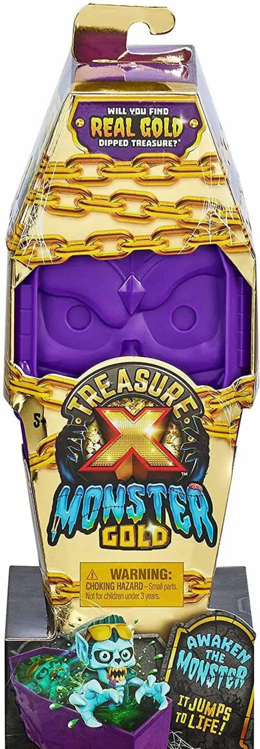 All Brands Moose Toys | Treasure X Monster Gold Monster (Coffin) Mystery Pack [2021 Version]