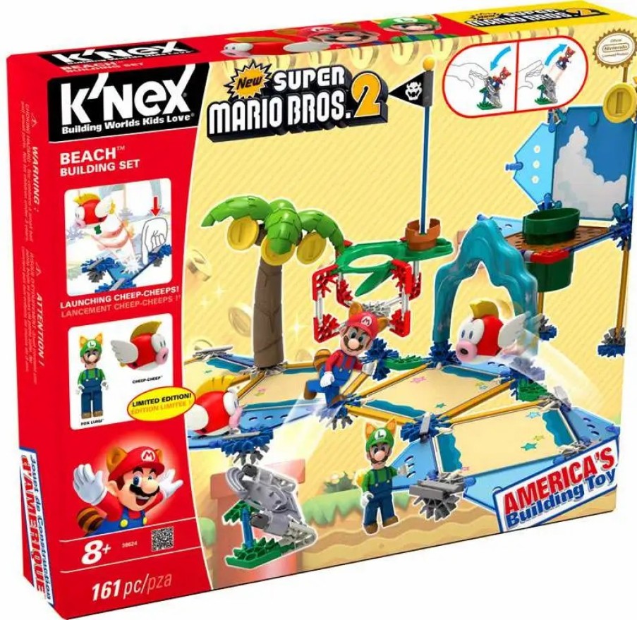 All Brands K'NEX | K'Nex New Super Mario Bros 2 Beach Building Set #38624