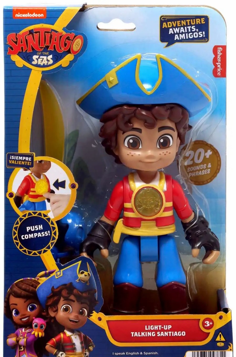 All Brands Fisher Price | Fisher Price Santiago Of The Seas Santiago Light-Up Talking Figure