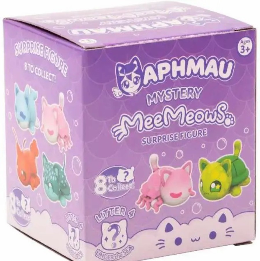 All Brands Bonkers Toy Co. | Aphmau Meemeows Mini Figure Litter 4 Mystery Pack [1 Random Surprise Figure]