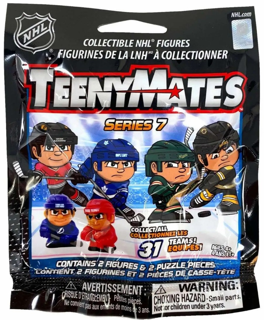 All Brands Party Animal Toys | Nhl Teenymates Hockey Series 7 Mystery Pack [2 Random Figures]