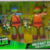 All Brands Playmates | Teenage Mutant Ninja Turtles Nickelodeon Mutant Xl Collection Action Figure 4-Pack