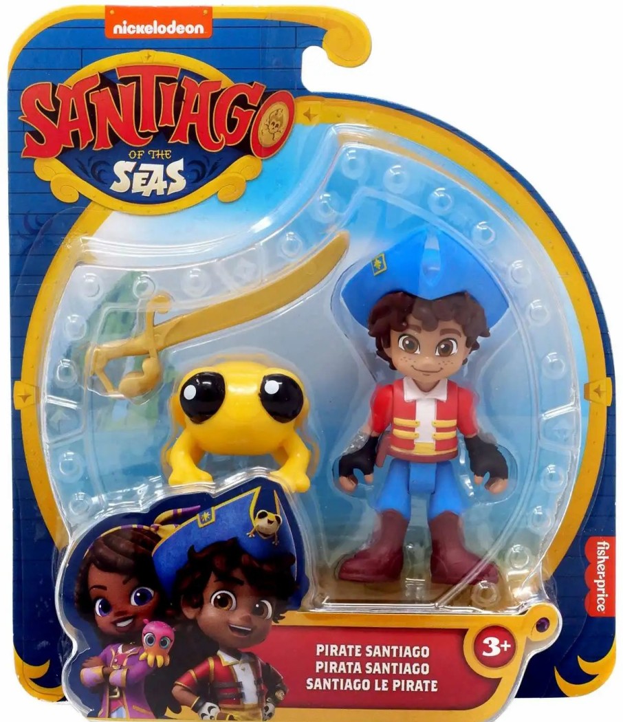 All Brands Fisher Price | Fisher Price Santiago Of The Seas Pirate Santiago Action Figure