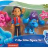 All Brands Just Play | Blue'S Clues & You! Capn' Mcstripes, First Mate Magenta, Pirate Blue & Bubble Beard Slippery Collectible Figure 4-Pack Set